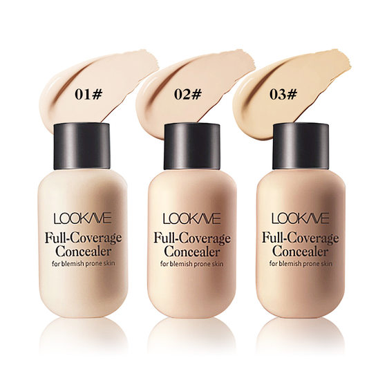 Fully managed Concealer baby bottle Concealer Lightweight Concealer Pockmarks Dark Circles# LK21C