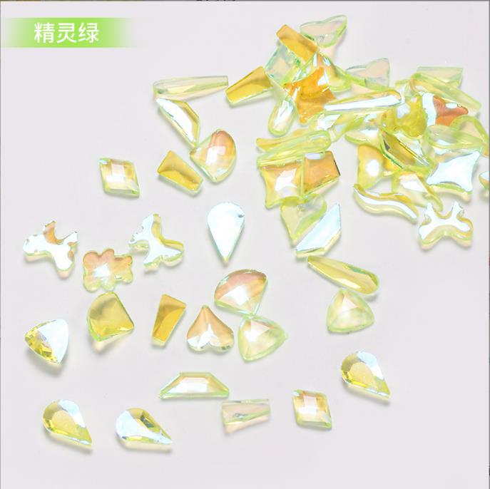 Red ultra brillante taladro de uñas mini taladro plano pequeño ultra brillante lago azul azul pálido joyería taladro de uñas blanco