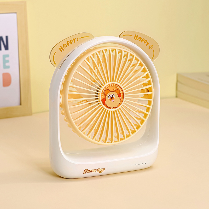 かわいいパンダの扇風機の携帯型の学生の子供はミニusb充電扇風機の子供のプレゼントを持っています。|undefined