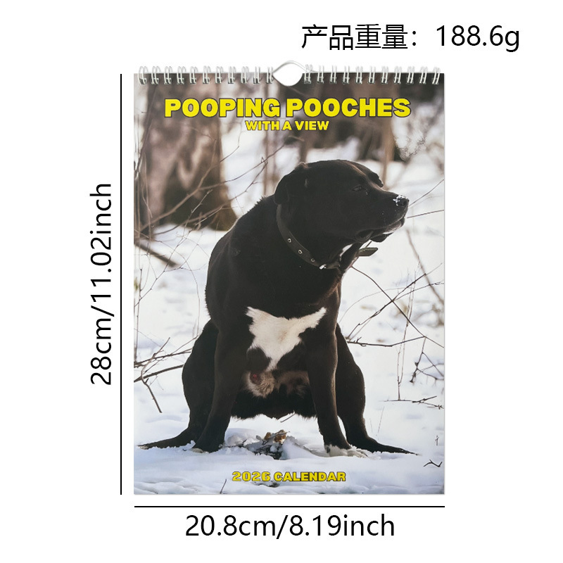 跨境新品 疲惫不堪女性日历2026 Calendar For Tired-Ass Women|undefined