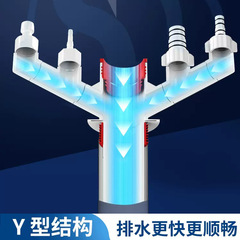 Downstream pipe anti-odor god sealing plug kitchen sink dish basin washing machine drain block mouth cover accessory