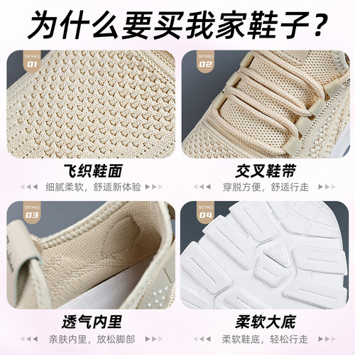 Women's Spring Fashion New Mesh Breathable Thick Sole Retro Forrest Gump Style Korean Version Sports Shoes