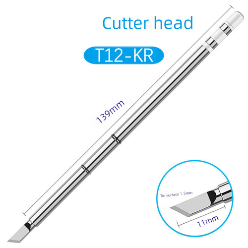T12 Soldering Iron Tip Integrated Heating Core, Electric Soldering Station, Blade-Type Soldering Iron Tip for Repair, T12 Manufacturer Wholesale