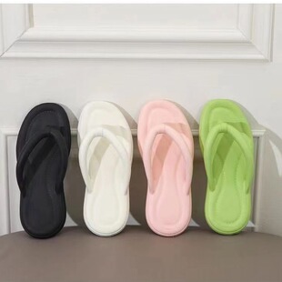 EVA flip-flops thick-soled candy-colored sandals New ins fashionable soft bottom ultra-light slip-on slippers for men