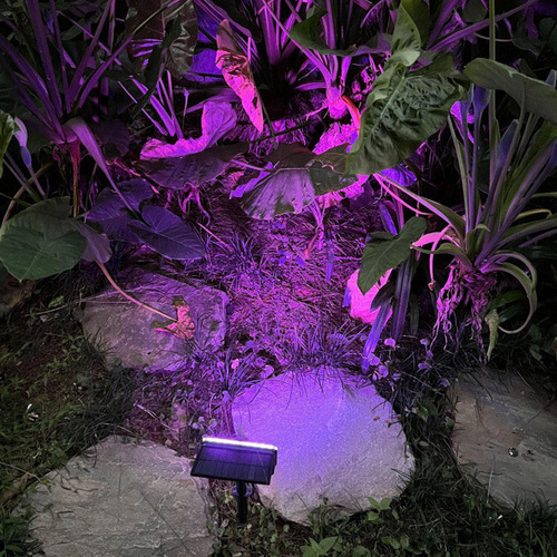 Cross-border new solar floodlight, foldable high-lumen courtyard lighting solar street light outdoor courtyard lamp