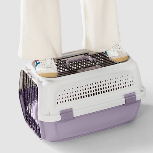 Cat flight box, pet transport, portable cat cage, cat bag, dog car transport box supplies