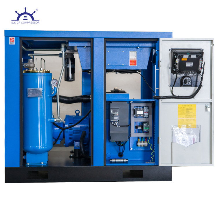Three Ship Screw Air Compressor Compressor Permanent Magnet Variable Frequency Air Compressor Air Compressor Industrial Grade