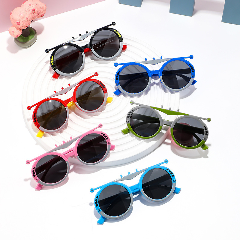 Niños lindos gafas de sol, niñas, niños, niños, bebés, gafas de sol de moda