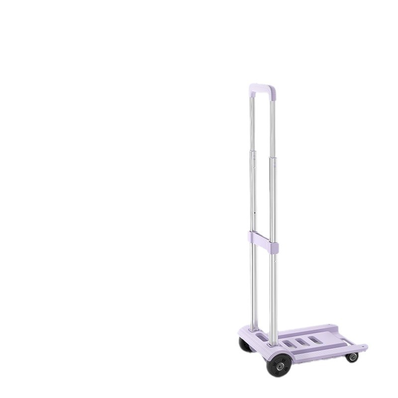 Carrito plegable portátil para estudiantes para tomar carrito de mano expreso carrito de mano de placa carrito de transporte carrito de compras de supermercado