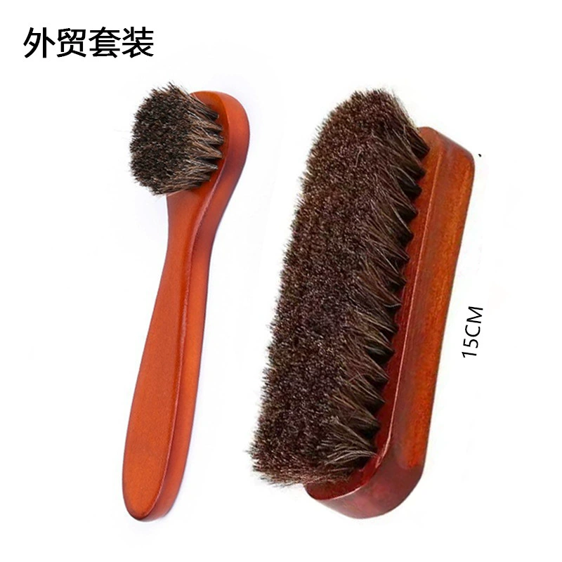 Амазонка Горячий костюм Деревянная щетка для конского волос Кожаная Автомобильная обувь Чистка и полировка Могут быть свободно подобраны