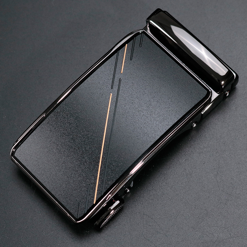 Dongguan hebilla pulgadas Cinco hebilla de cinturón casual de negocios de los hombres hebilla automática cabeza de la correa Primavera hebilla automática ranura pantalones hebilla