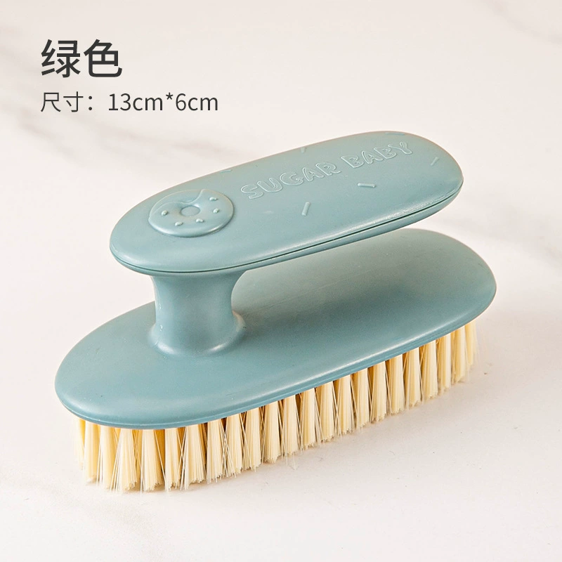 Soft harmless universal shoe brush for laundry