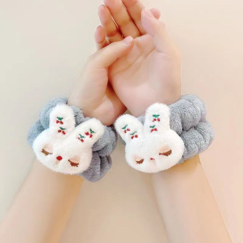 Estilo coreano estudiante lindo diadema tocado accesorios para el cabello pequeño animal Banda para el cabello de las mujeres lavado de cara simple máscara diadema