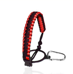 Deportes al aire libre multi-funcional de siete núcleos paraguas cuerda tejida hervidor mango ciclismo montañismo camping hervidor portátil mango