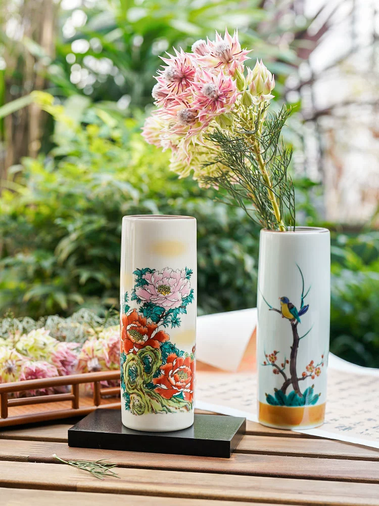 KITANO TOUJYUDOU/Kuyanyaki/Японское производство/ваза № 6