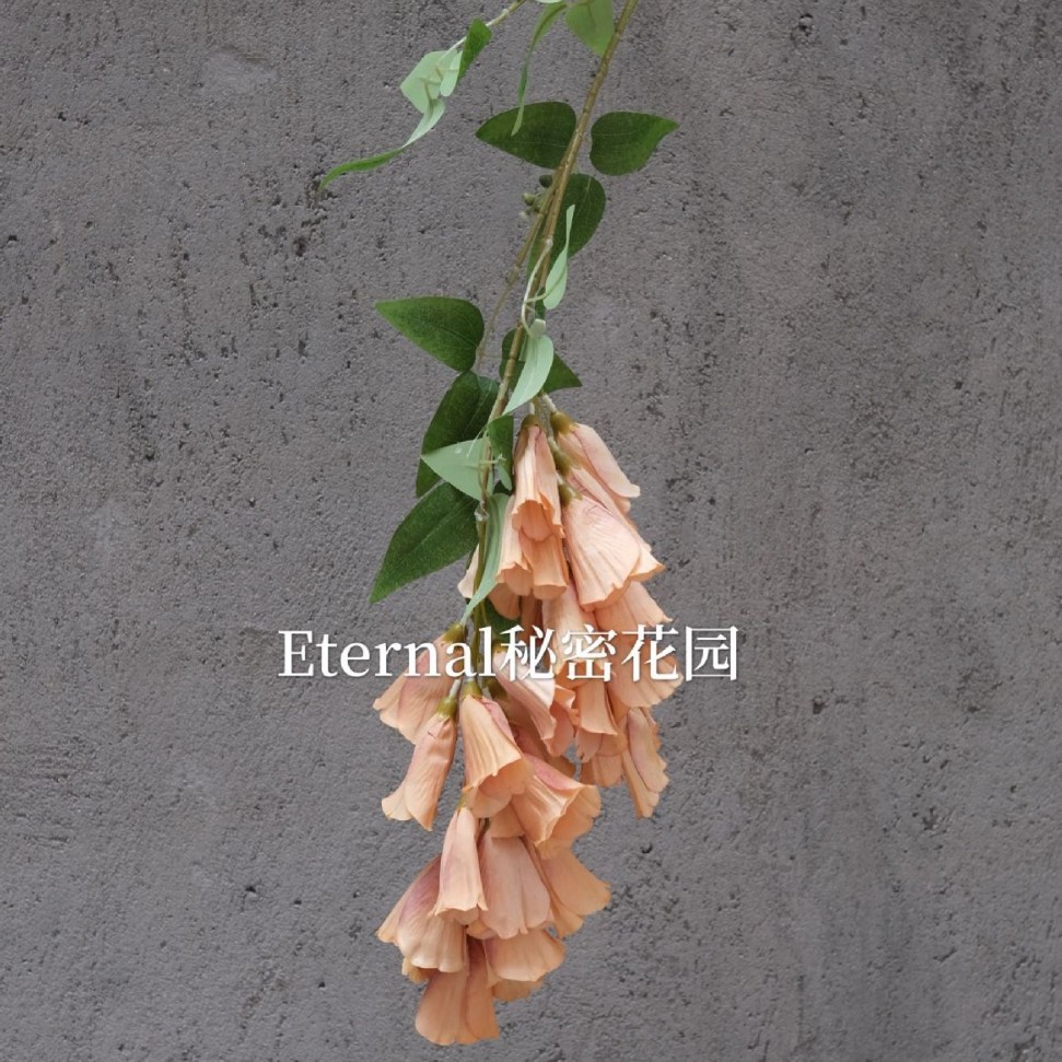 Light Orange Wind Bell Wall Hanging