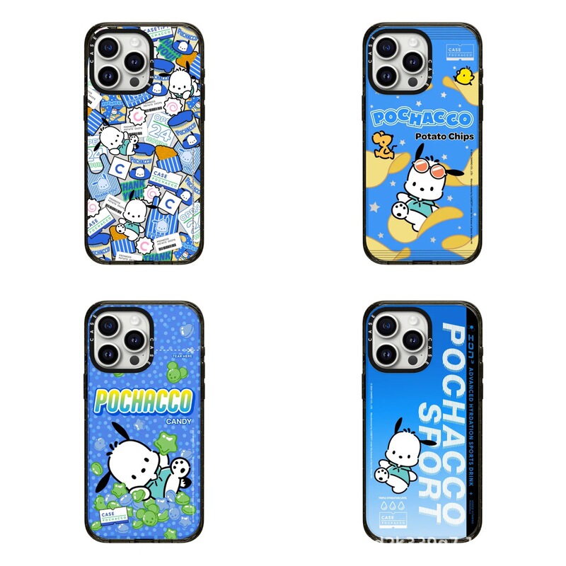 Sanrio Family Pochacco Cute Pacha Dog Iphone17Promax Phone Case Suitable for New Models 1514