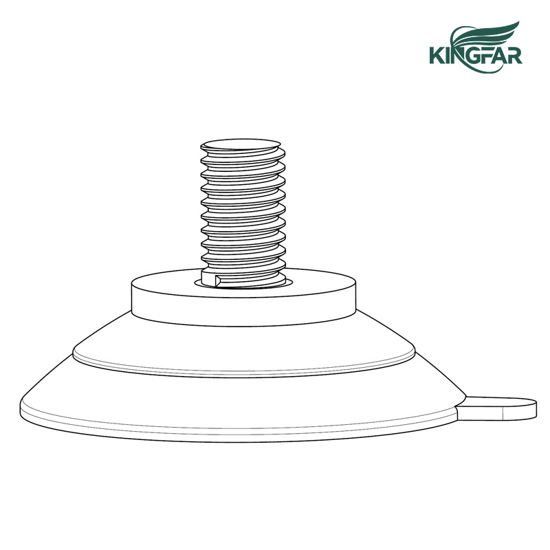 32M6-10*32mm 나사 흡입 컵