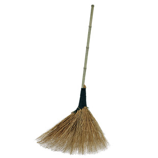 Jinzhi small broom rural road courtyard construction site outdoor factory workshop broom old sanitation cleaning broom