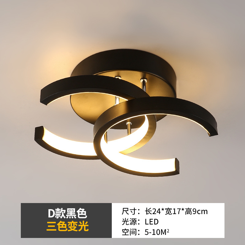 Cuerpo humano inducción entrada luz pasillo luz escaleras guardarropa balcón luz de techo moderno minimalista