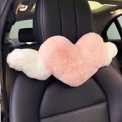 Cushion Summer Ice Silk High-Quality, Multi-function pad - heart-shaped-headrest