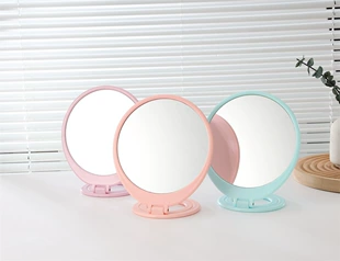 Shunxin glass mirror makeup plastic dressing mirror single -sided table mirror makeup mirror makeup mirror table -style single -sided mirror