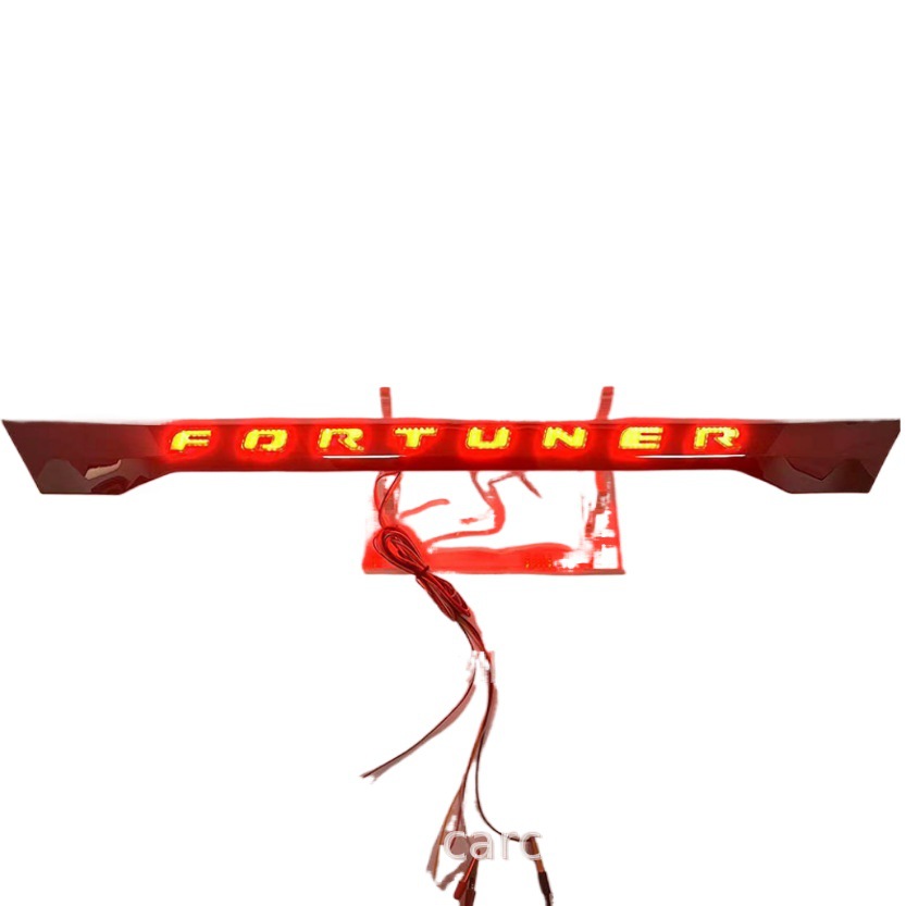 Aplicable a 12-15 corredor luz trasera fortuner luz de freno luz de advertencia negro Shell galvanoplastia