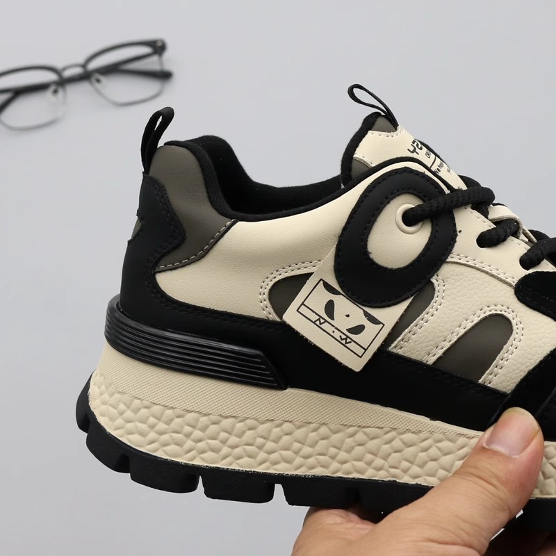 Scarpe casual donna punta tonda stringate autunno inverno comode_voghion.com