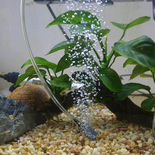 Aqua tank bubble stone oxygenator pump accessories, aquarium high-temperature sintered small cylindrical stone sand sand head