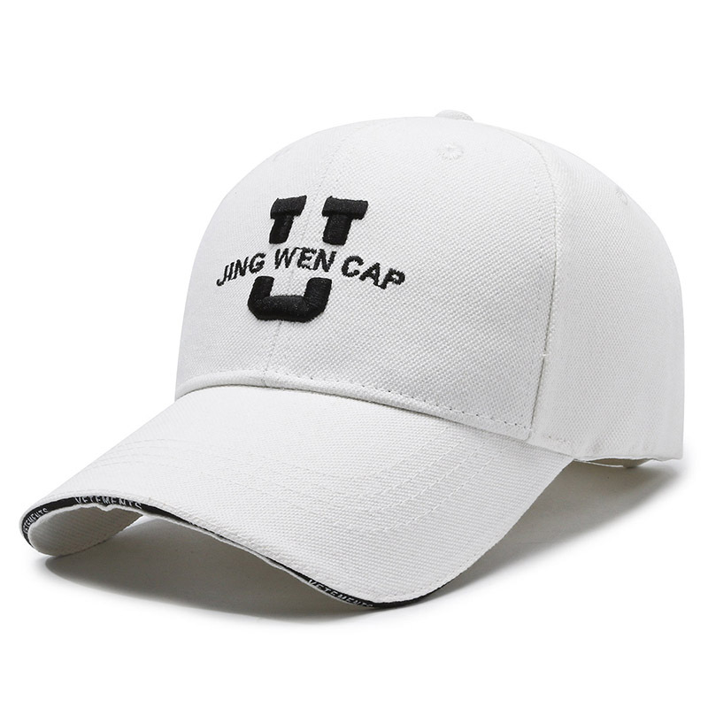 Cappellino da baseball con lettera u ricamata stile americano_voghion.com