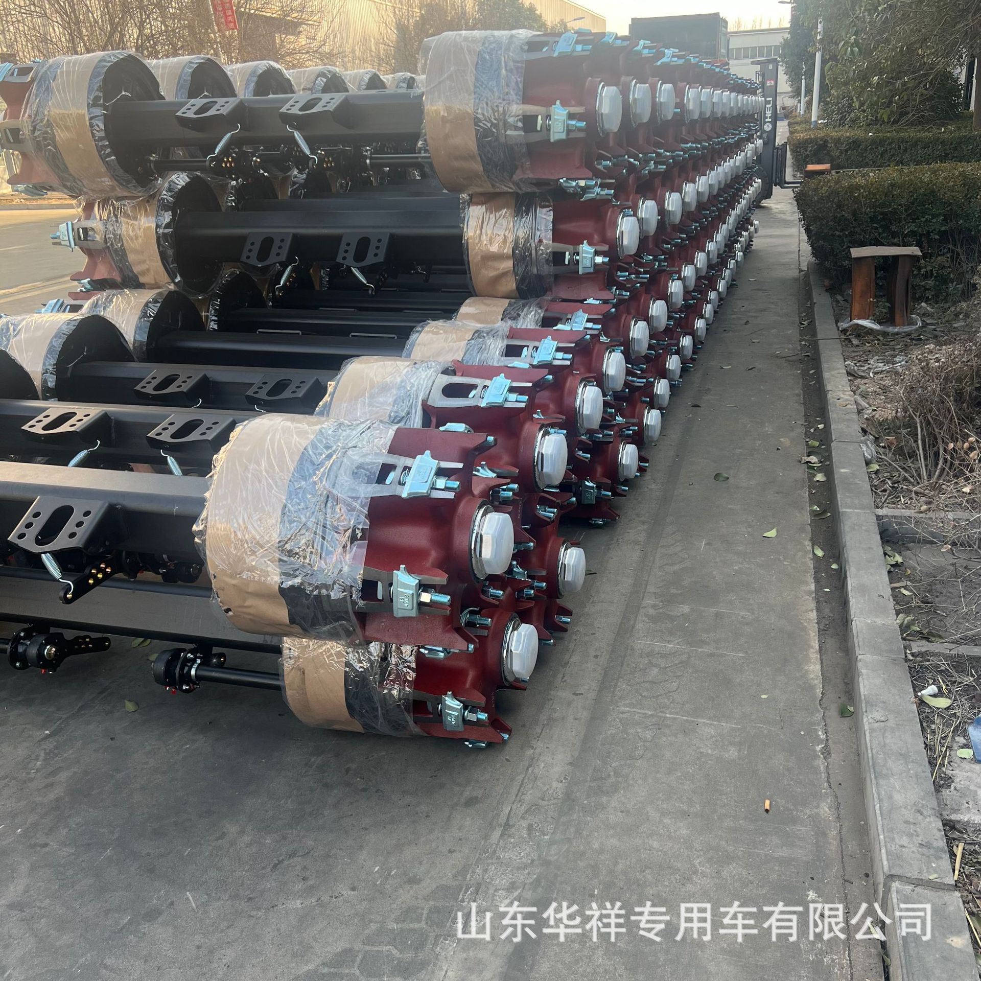 Semi-Trailer Bridge Manufacturer Supplies German-Style Axle, American-Style Axle, Semi-Trailer Trailer Bridge Assembly