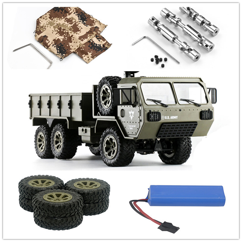 Remote control car truck spare parts upgrade parts alloy transmission shaft tyre Battery Metal shock absorption electrical machinery
