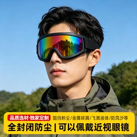 防护面罩;防冲击眼镜;滑雪镜