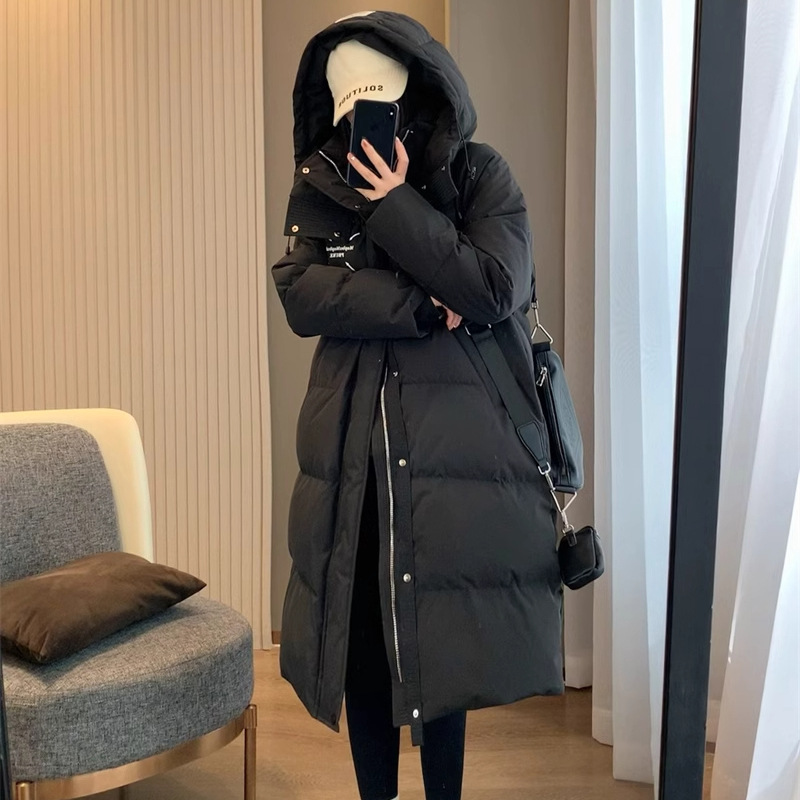 90% 다운 롱 블랙