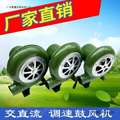 12V电瓶直流鼓风机户外烧烤小型家用柴火液化炉风葫芦吹风机
