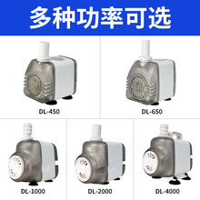 家用鱼缸潜水泵可调节款抽水换水泵水族箱静音小型循环迷你侧吸泵