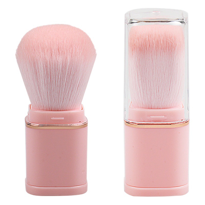 Yasna nuevo de una sola cabeza portátil retráctil cepillo de maquillaje cepillo de rubor cepillo de miel cepillo suelto belleza maquillaje herramientas de maquillaje
