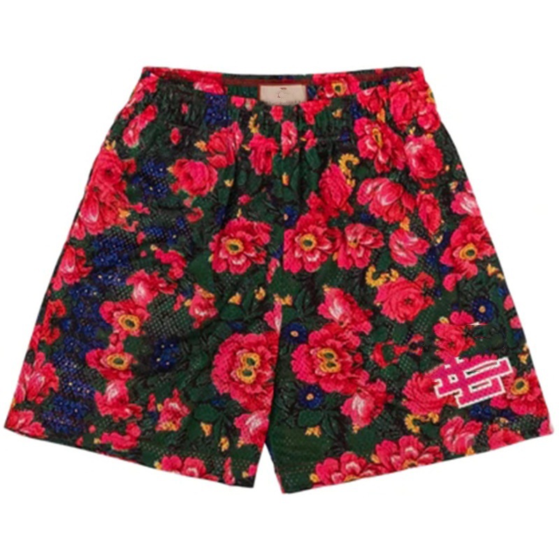 Pantalones deportivos estadounidenses para hombres y mujeres, pantalones de acondicionamiento de verano, pantalones de malla transpirables, sueltos, secos rápidos, pantalones de pareja.