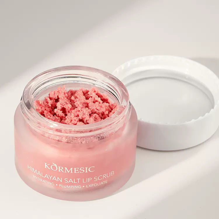 KORMESIC喜马拉雅盐唇部磨砂膏 Lip Scrub去死皮角质温和跨境外贸
