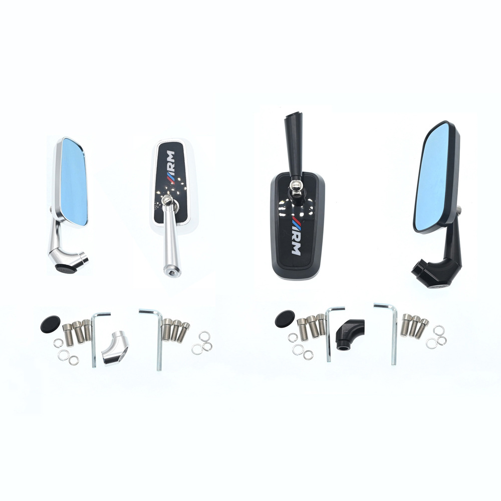Sh-5576 Motorcycle Rearview Mirror Set, Full Cnc Reflector, Bmw W Reversing Mirror, Atv Reflector