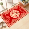 Crystal velvet red door pad-25