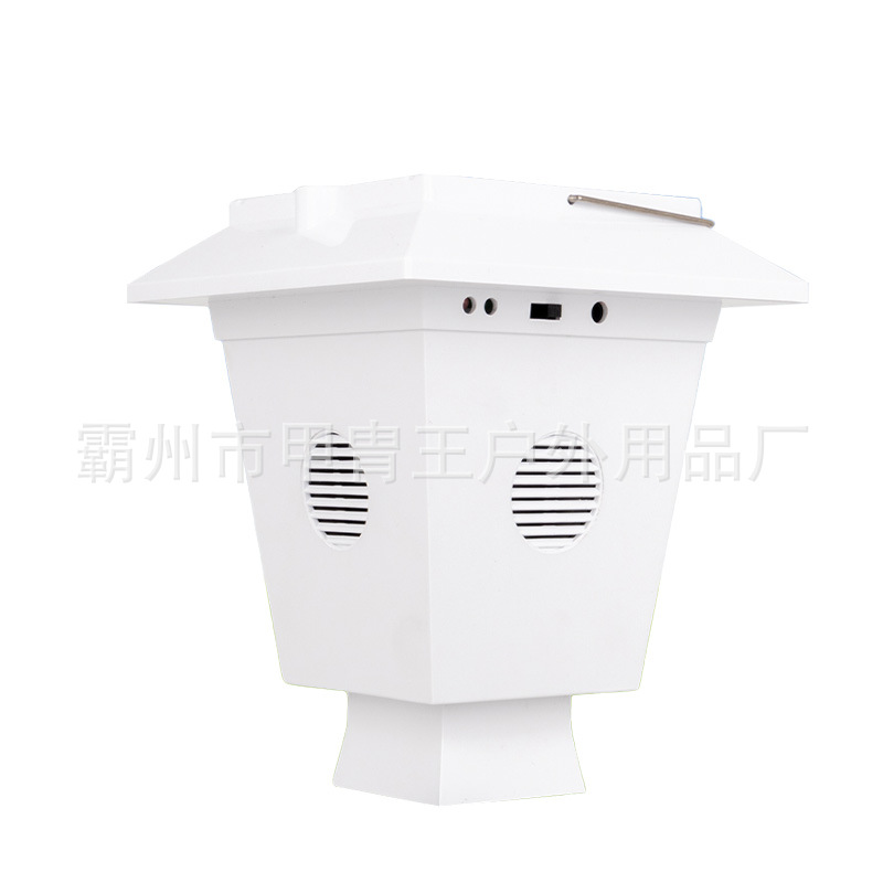 Fábrica de venta caliente ultra-sónico cuatro bocinas de alta potencia repelente de aves repelente de perros repelente de animales solar