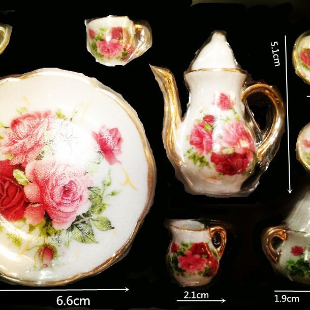 dollhouse  miniaturesʳ�� ģ�ͷ���������������մɲ��1006