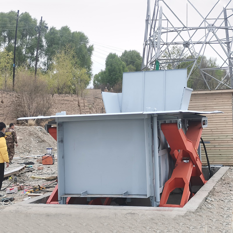 垃圾转运站设备 垃圾中转站压缩机 6方 8立方 10立方地埋式垃圾站