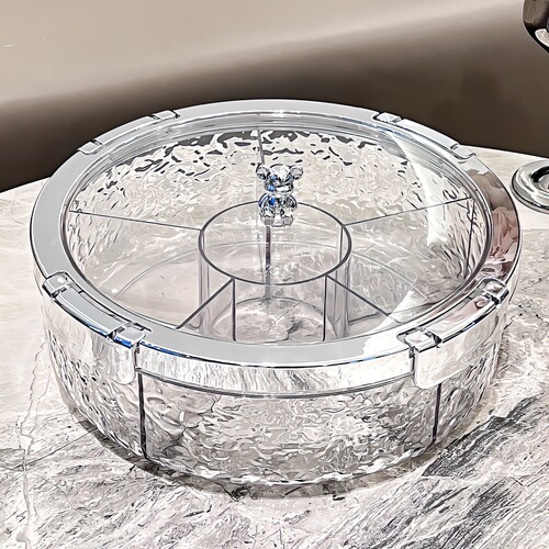 Cassette Fruit Bowl Dry Fruits Bowl Luxury Home Living Room Grand Storage High-End Fruit Bowl Nuts Dry Fruits Box