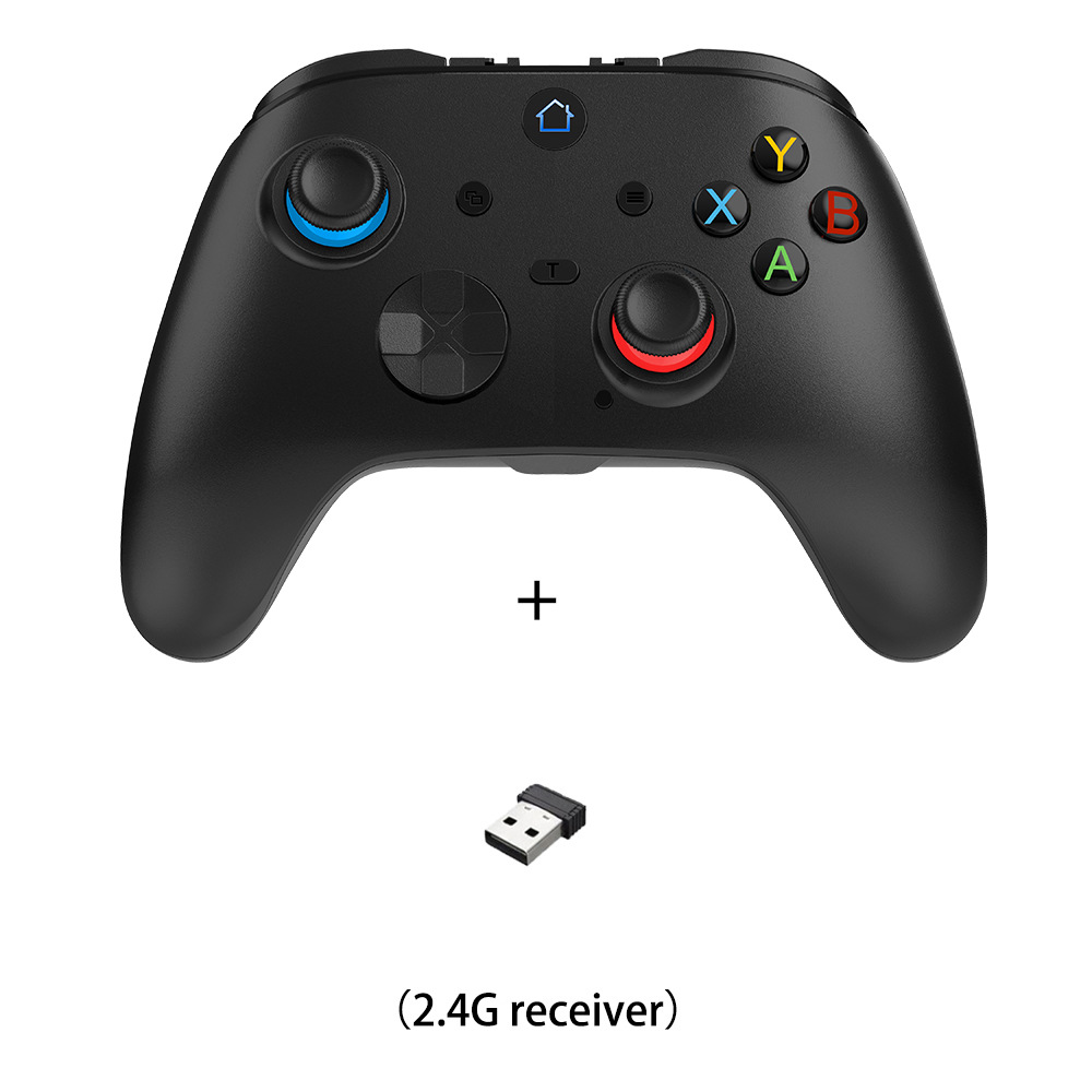 2,4 GHz + interruptor inalámbrico Bluetooth GamePad de seis ejes sentido del cuerpo compatible con pc360 Android IOS TVbox