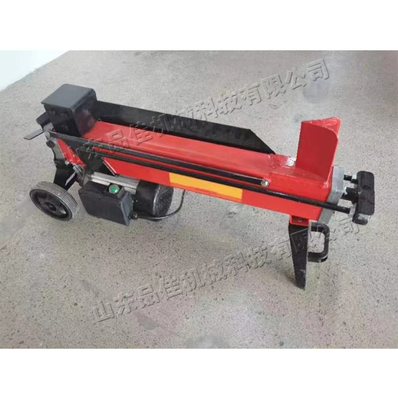 电动液压劈柴机 小型农村全自动劈木头机 板材业轻便型破柴机