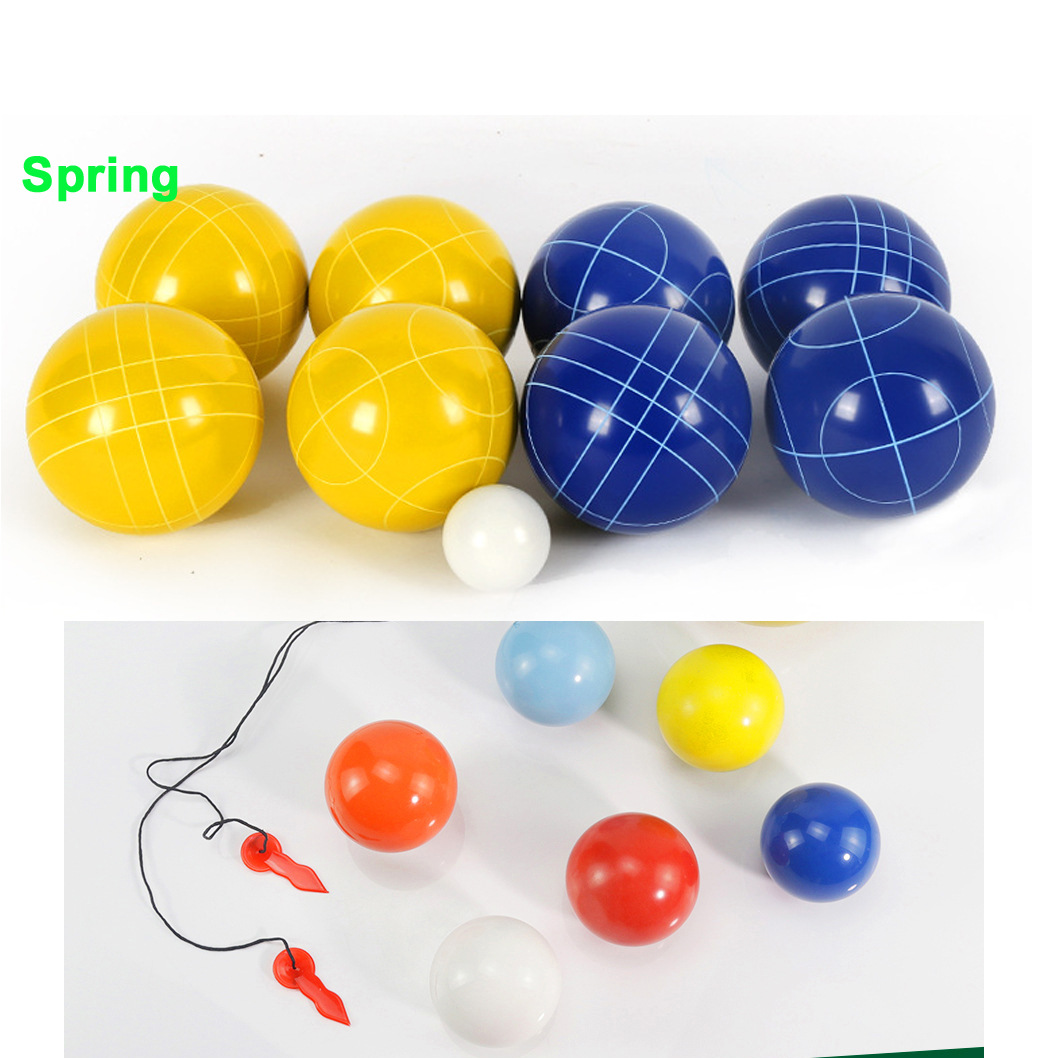 Cross-border resina Ley italiano Rolling Ball competencia al por mayor de hierba de tierra lanzando la bola nicho objetivo bola 40-60mm