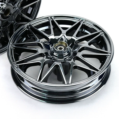 Motorcycle wheel hub: Steel Rim Electroplated Wheel Hub