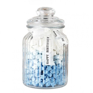 999 Star Wishing Bottle European Style Large Sealed Jar Star Bottle Metal Korean Style Floating Bottle Wish Glass Bottle